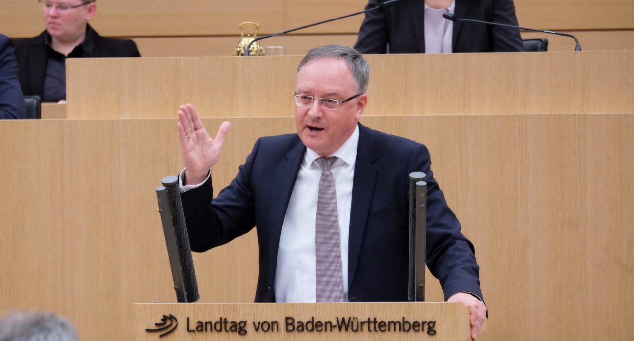 Andreas Stoch im Landtag von Baden-Württemberg zum Coronavirus