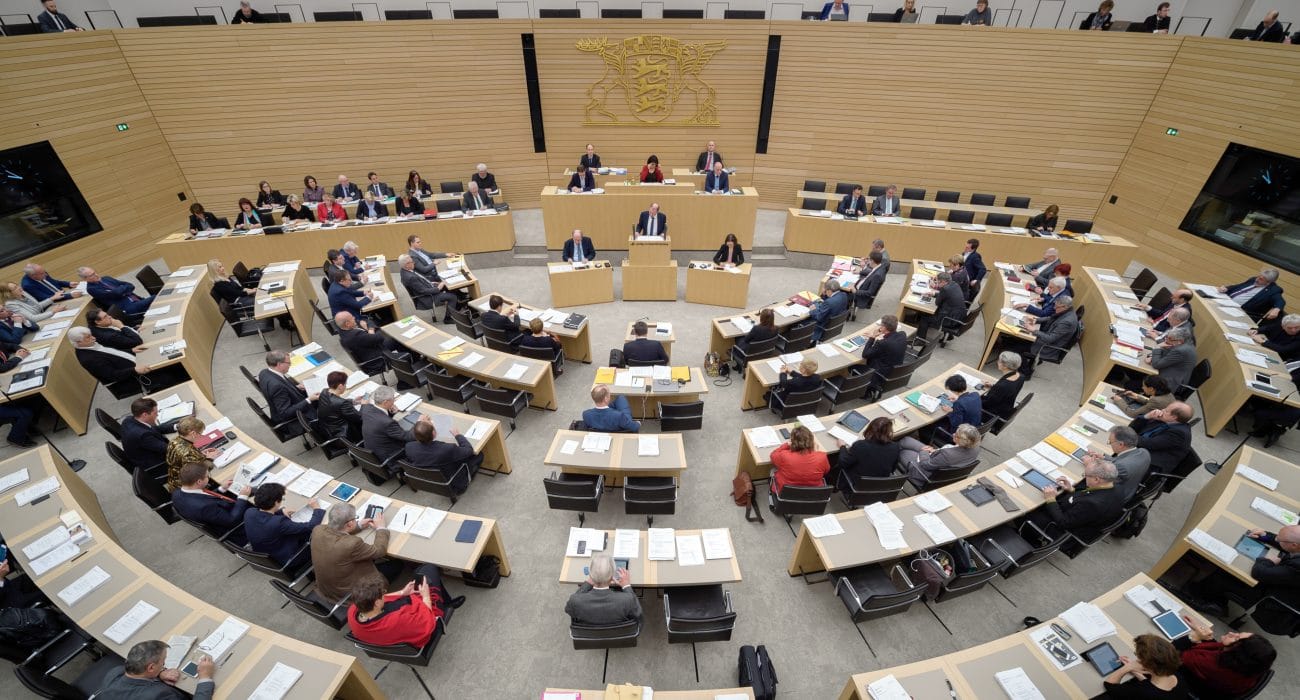 Recht und Verfassung Landtagssitzung Wahlrechtsreform