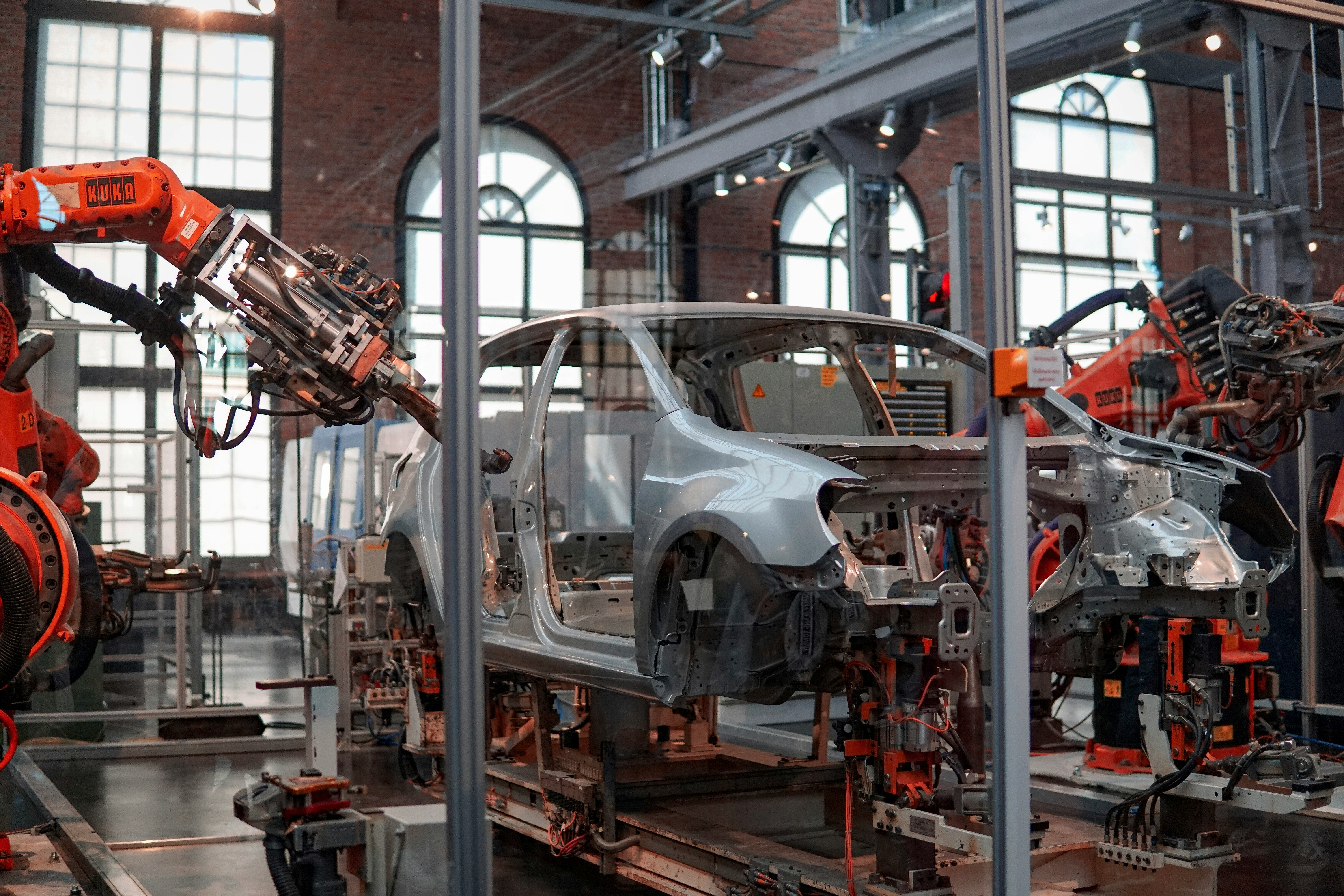 Industrie Auto Arbeitsplätze Transformation